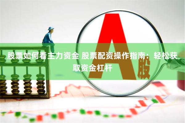 股票如何看主力资金 股票配资操作指南：轻松获取资金杠杆